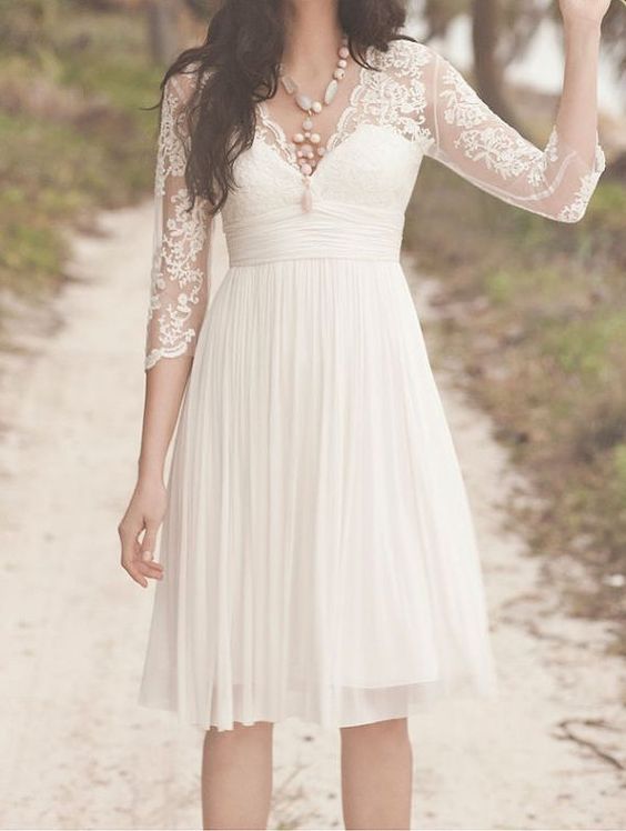 14 vestidos ideales para una boda por el civil en 2019 | vestidos de
