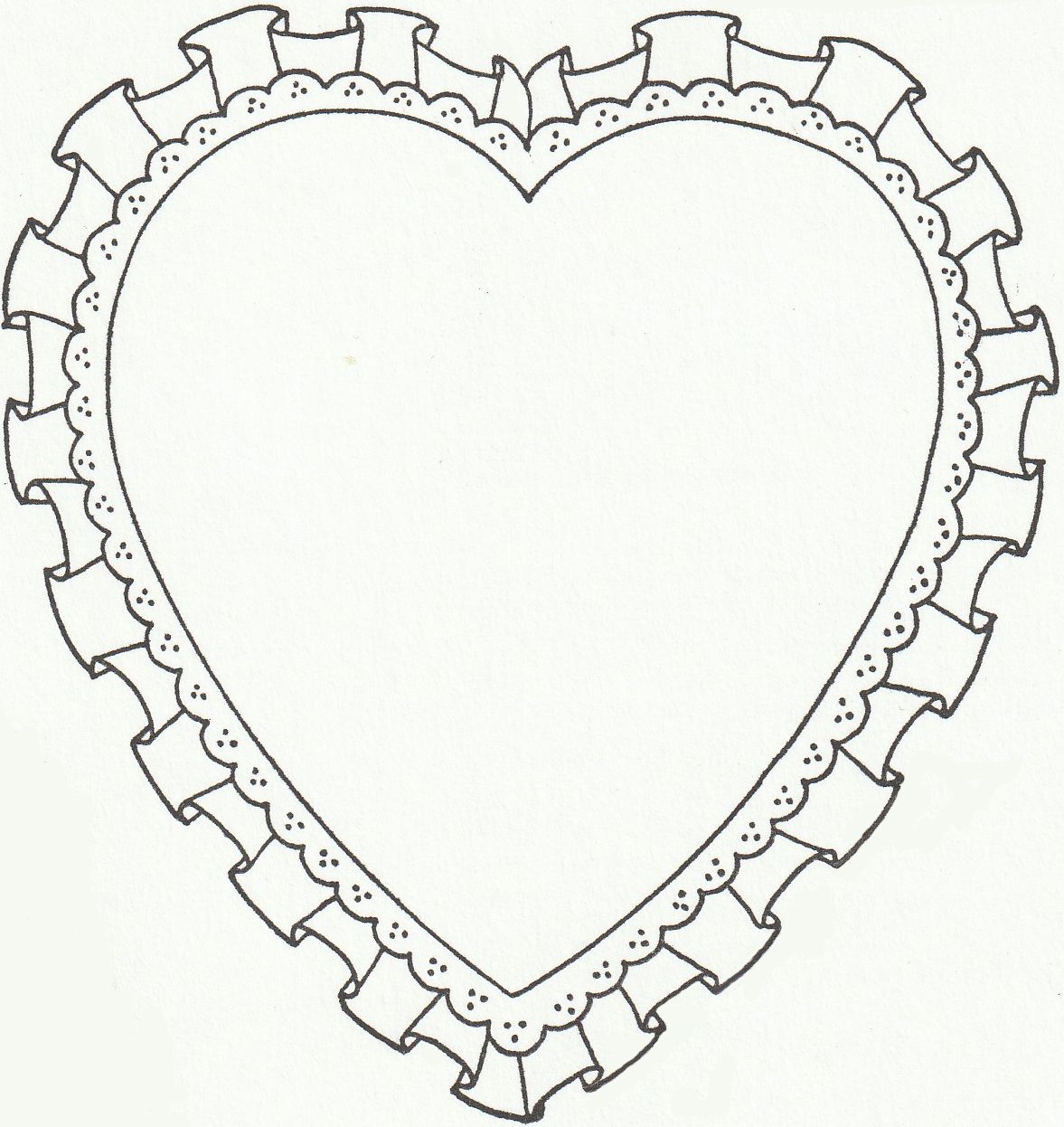 Download lace heart | Lace heart, Coloring pages, Crafts