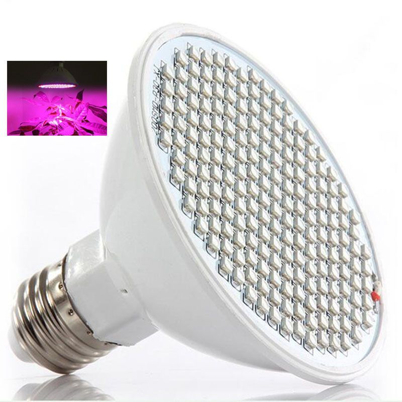 COB LED Grow Light Bulbs E27 60W 120W 180W Lamp for Greenhouse Indoor Plants Veg