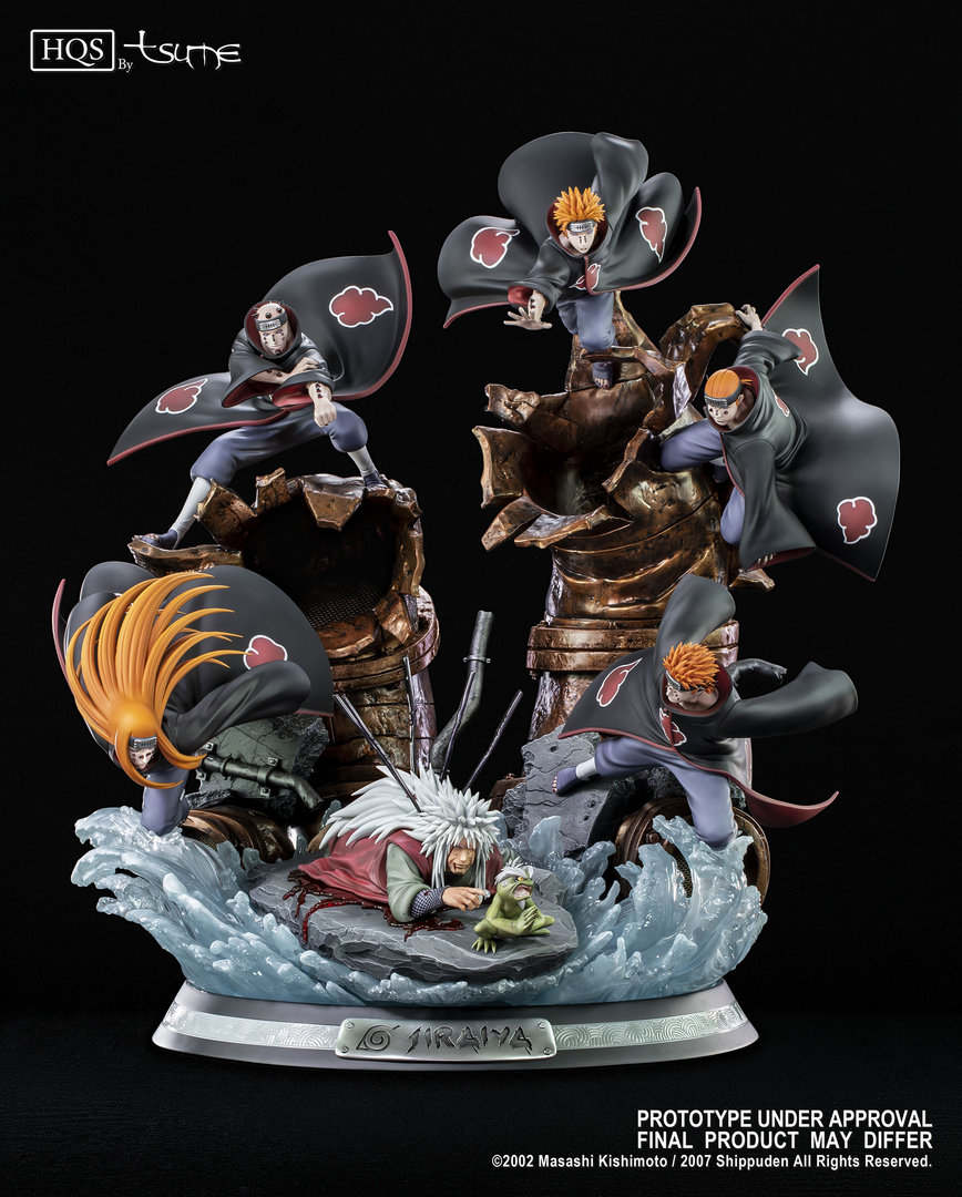 Jiraiya One Last Heartbeat Hqs Statue 1 8 By Tsume Art Naruto