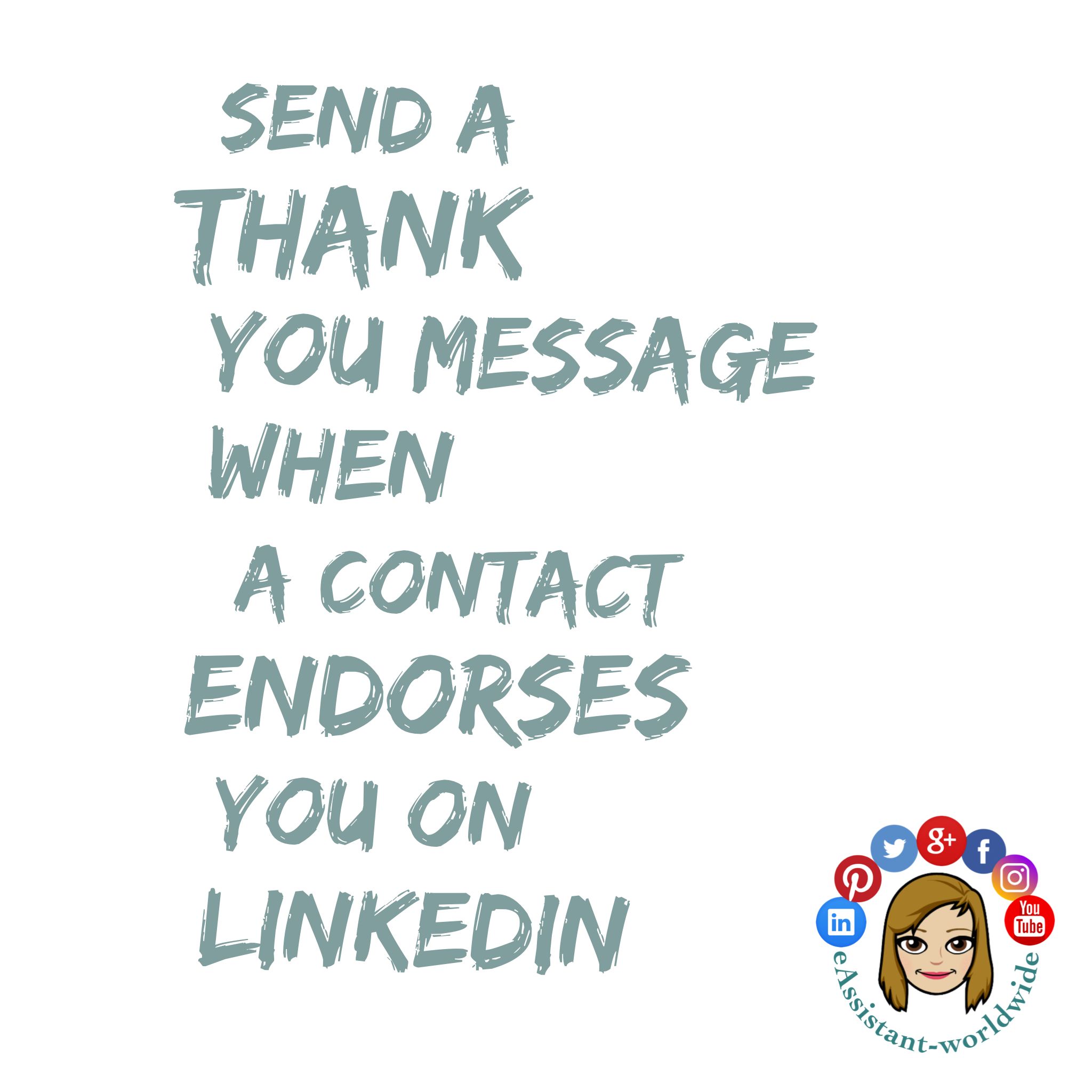 Send A Thank You Message When A Contact Endorses You On LinkedIn send-a-thank-you-message-when-a-contact-endorses-you-on-linkedin