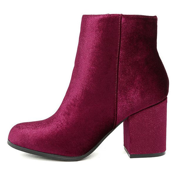 velvet red bottoms