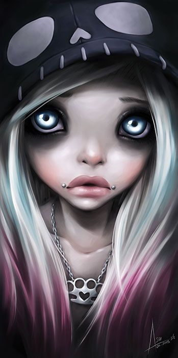 WATCH STARS GO OUT TONIGHT.... | Big eyes art, Girly art, Emo art