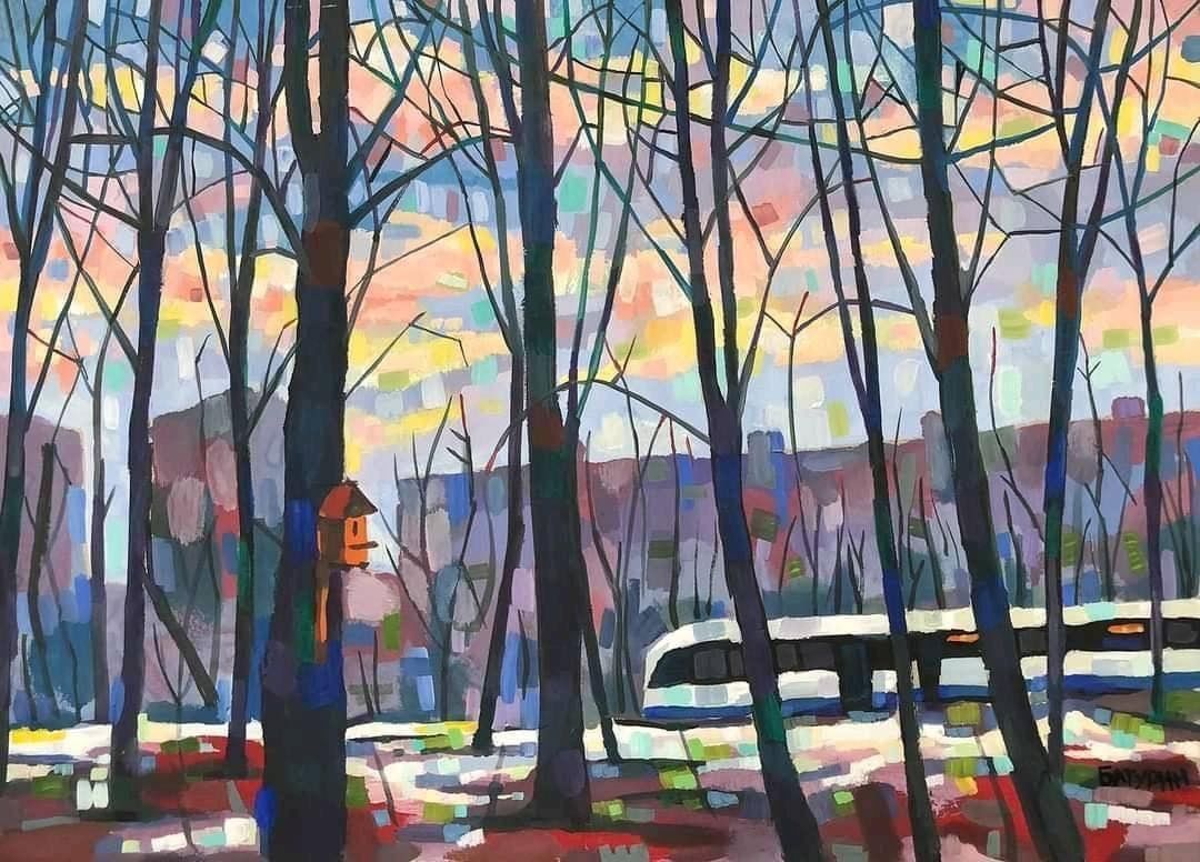Art Infinitus Painting on Instagram: “Alexander Baturin @btrn_baturin Last Snow, 2021 #alexanderbaturin #artinfinitus #painting #art #artist #fineart #arthistory #artgallery…” Painting Art, Art History, Alexander, Art Gallery, Snow, Fine Art, Artist, Instagram, Art Museum