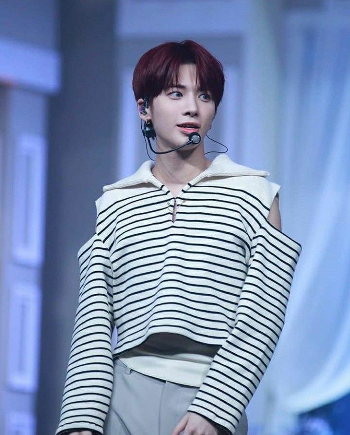 pin by taetaeluv u on kang taehyun striped top long pin by taetaeluv u on kang taehyun striped top long