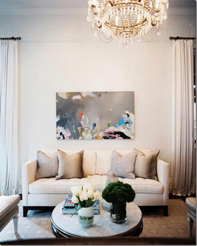 DIY abstract art | Wall decor living room, Living room decor, Room decor