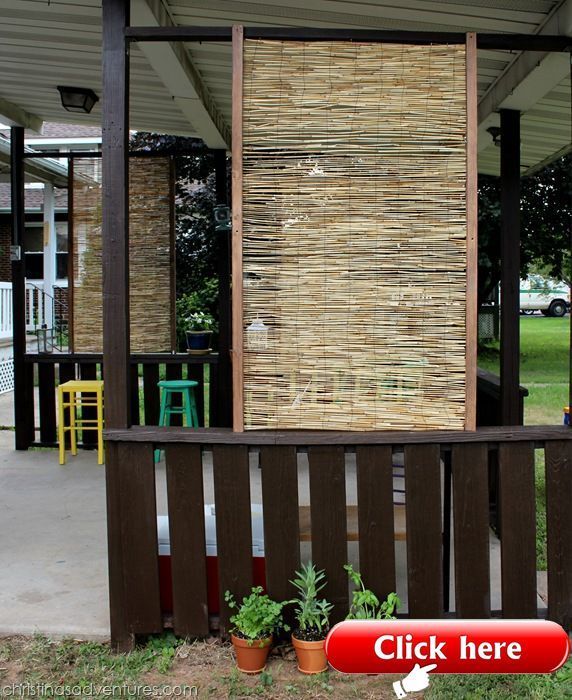 Bambuszaun Bambuszaun, Sichtschutz garten bambus, Bambus