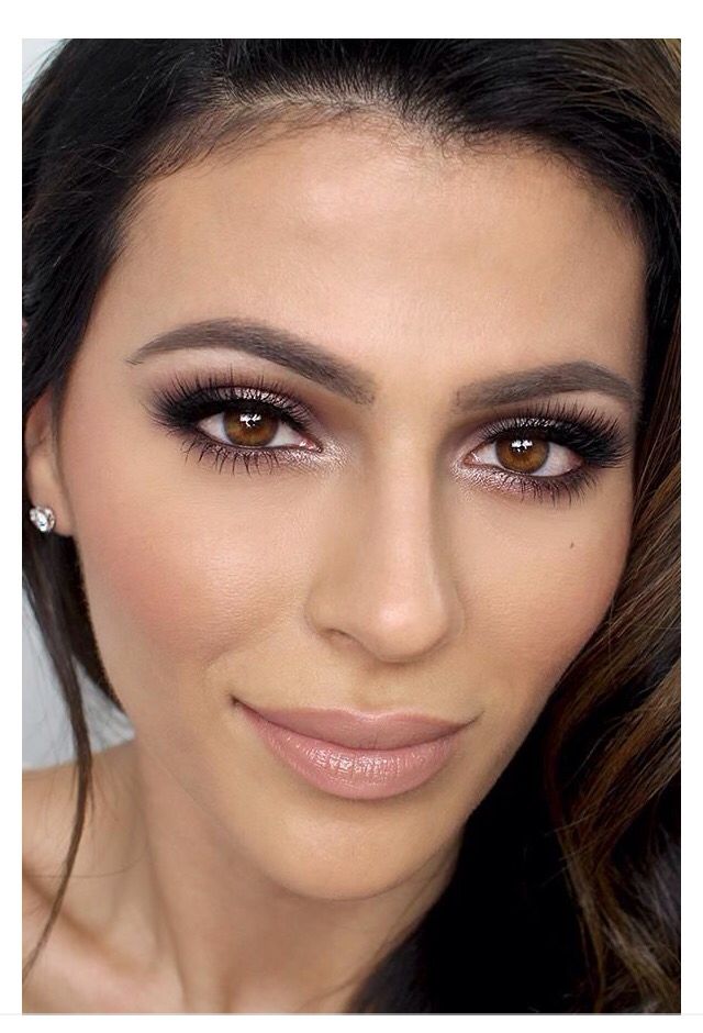 Diy Wedding Makeup How To Get A Beautiful Bridal Face For Less Flawless Makeup Eye Look For Brown Eyes