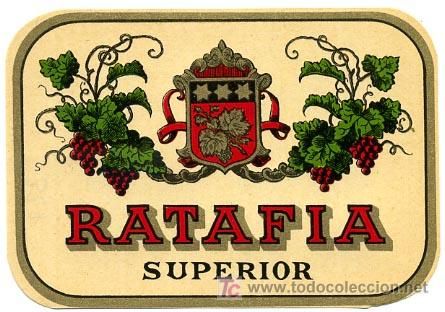 Etiqueta Ratafia Superior Er 327 Catalanes
