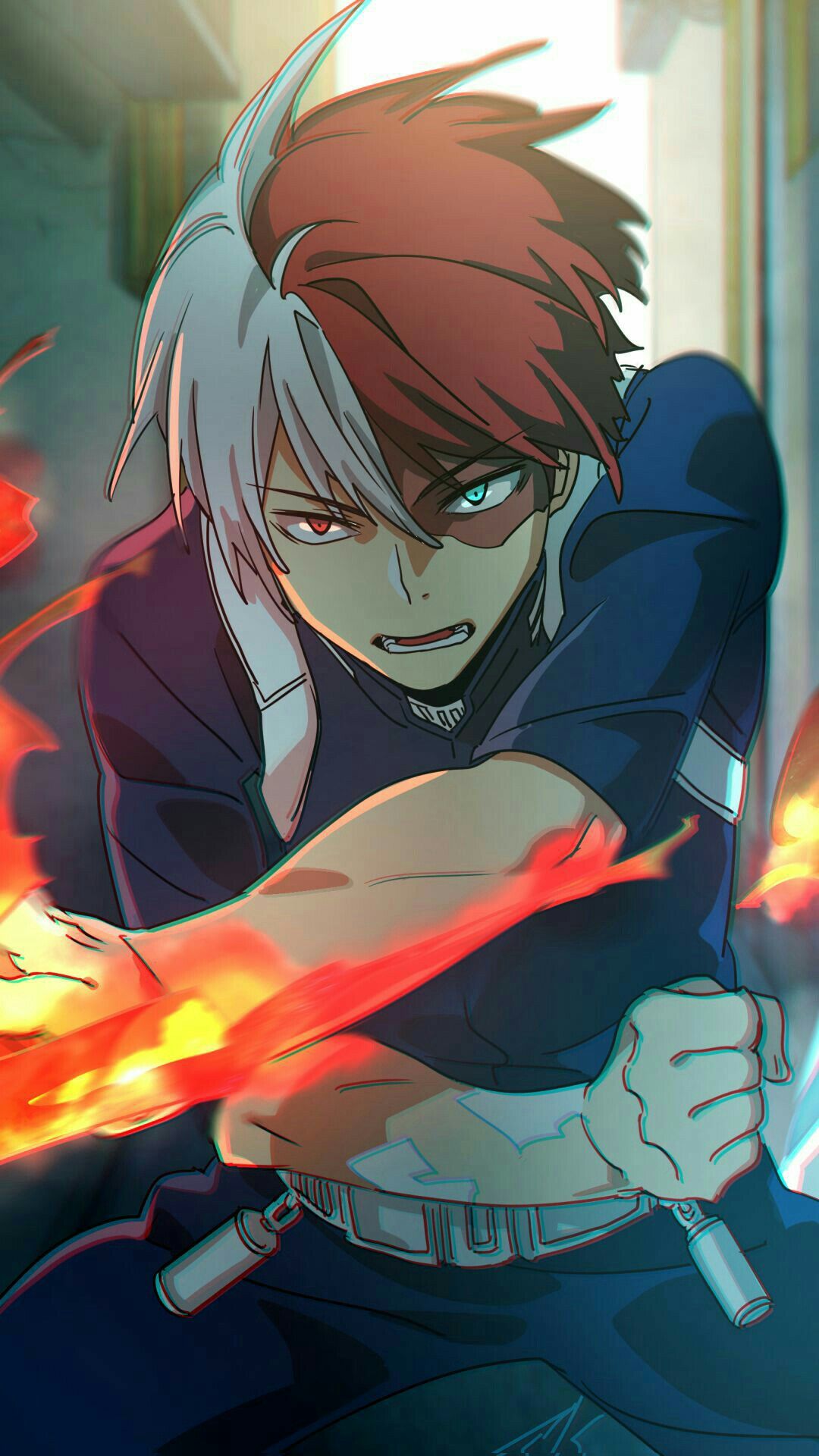Todoroki || My Hero Academia | Personajes de anime, Wallpaper de anime