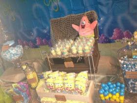 (1) New Message! Bob Sponge, Cupcakes, Messages, Breakfast, Ideas, Food, Candy Stations, Theme Parties, Parties Kids