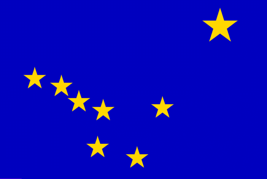 ALASKA FLAG 5/' x 3/' USA United States of America American State Flags Alaskan