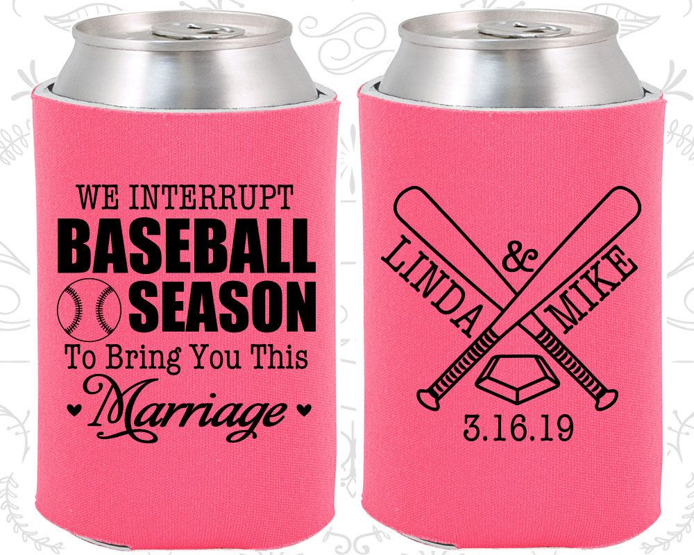 We Interrupt Baseball Season To Bring You This Marriage We Interrupt Baseball Season To Bring You This Marriage Personalized Favors Wedding Sports 313