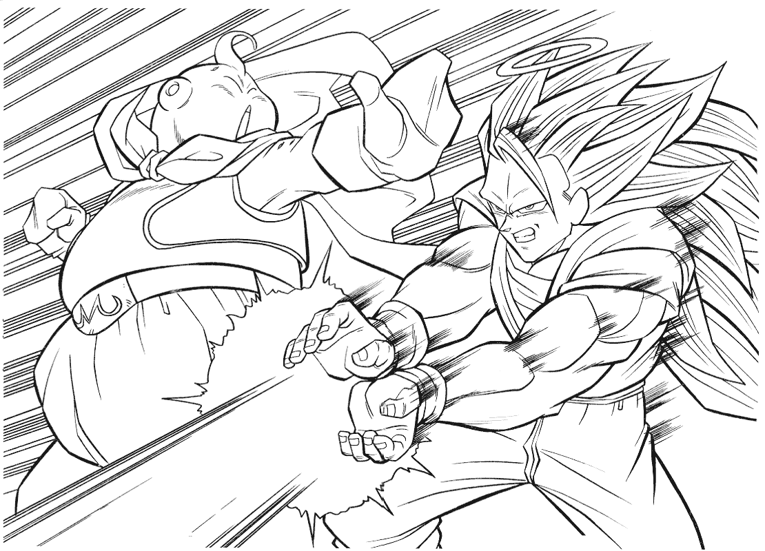 desenhos para colorir dragon ball z dragonball pinterest