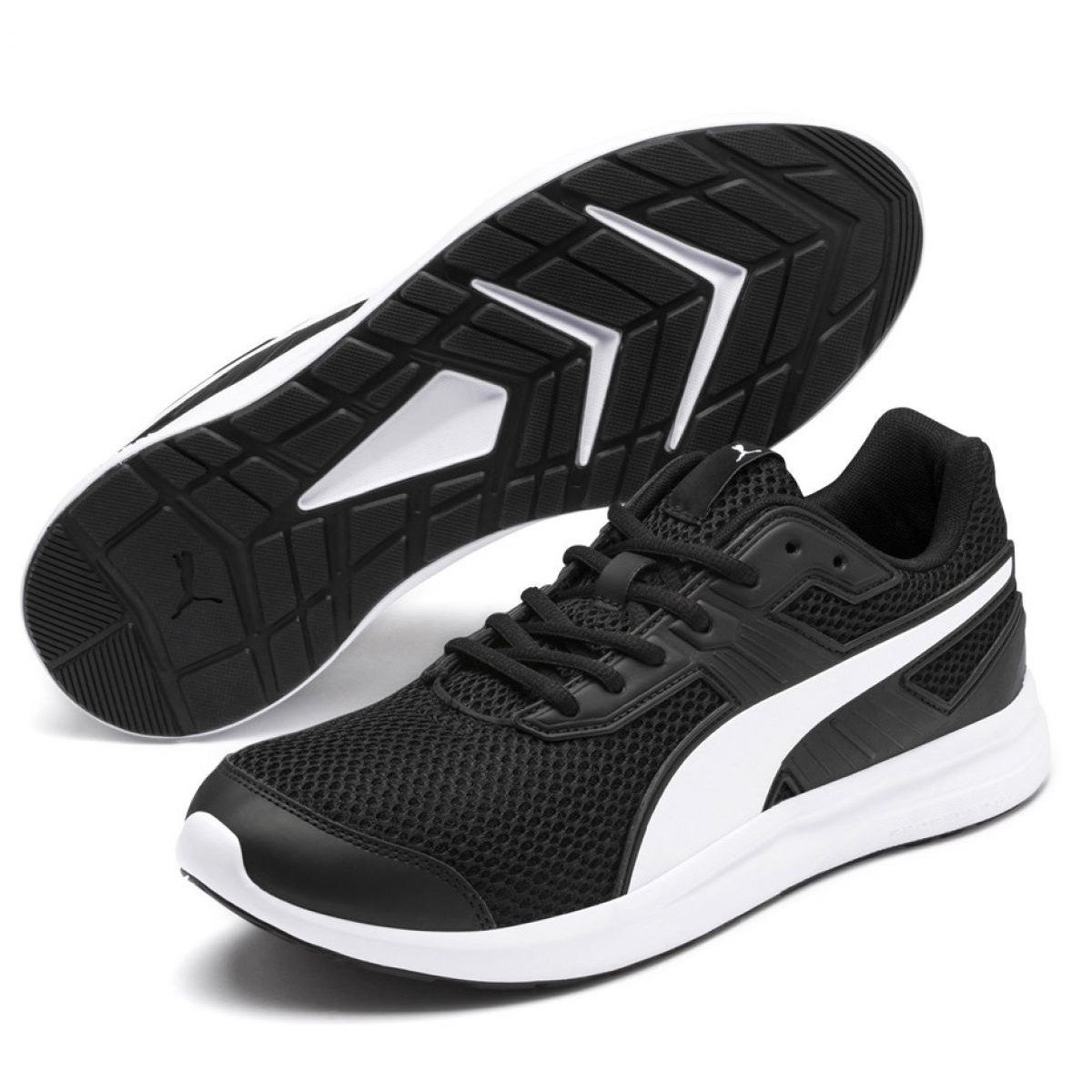 Shoes Puma Escaper Core M 369985 01 Black And White Sport Shoes Men Shoes Puma