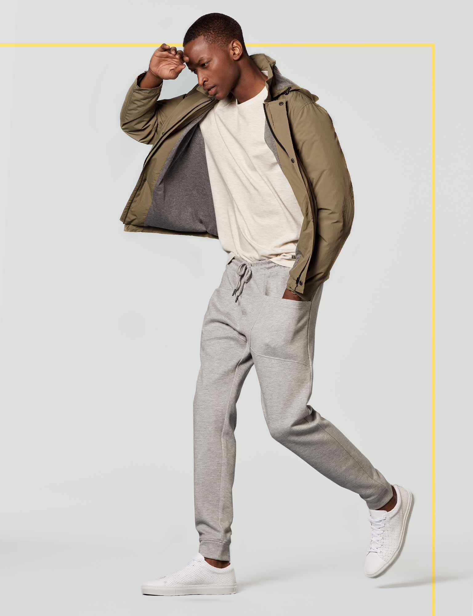 Oliver Kumbi for Esprit #Athleisure | Athleisure men, Mens activewear ...