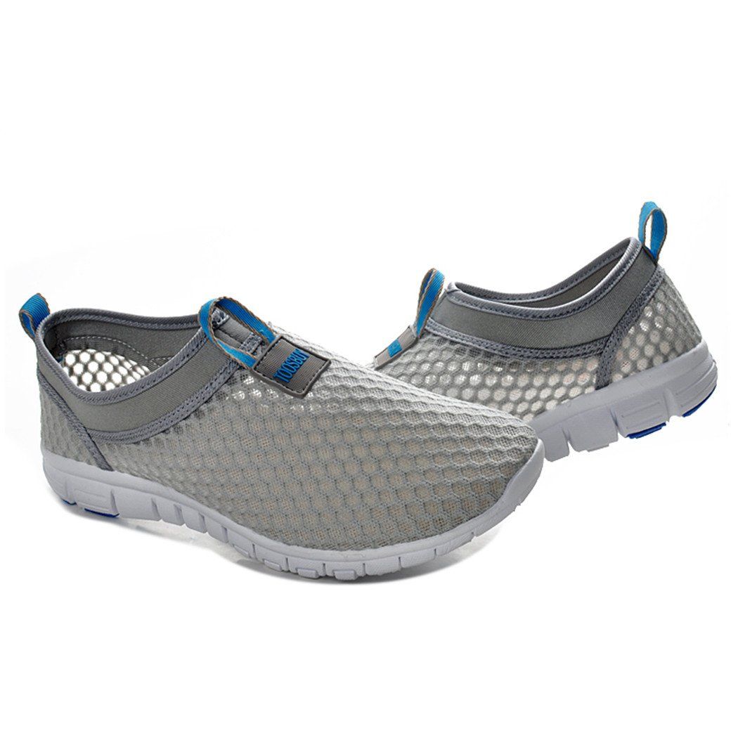 KENSBUY Mens Lightweight Slip on Mesh Shoes Quick Drying Aqua Water Shoes Athletic Sport Walking Sneaker KENSBUY Mens Lightweight Slip on Mesh Shoes Quick Drying Aqua Water Shoes Athletic Sport Walking Sneaker