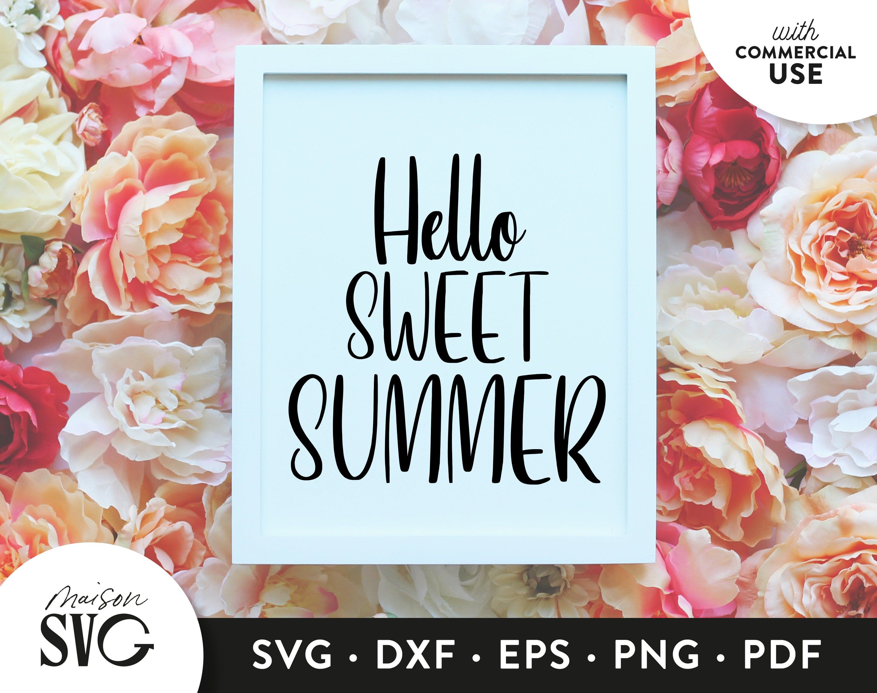 Download Hello Sweet Summer Svg Summer Holidays Svg Beach Life Svg Etsy Summer Svg Holiday Svg Summer Holiday