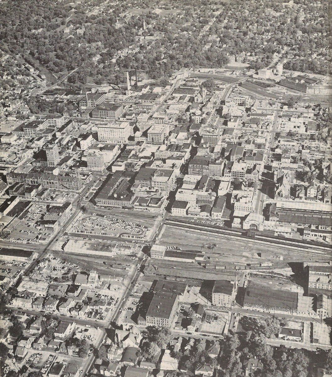 Downtown Springfield Ohio 1961