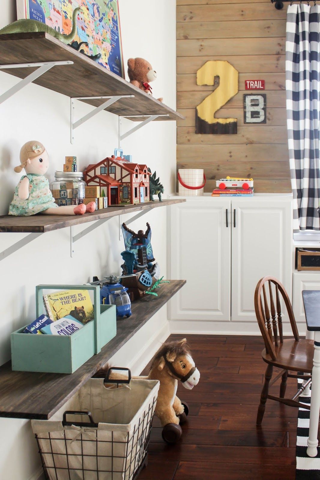 DIY Playroom Shelves: Toy Storage Solution Playroom ...