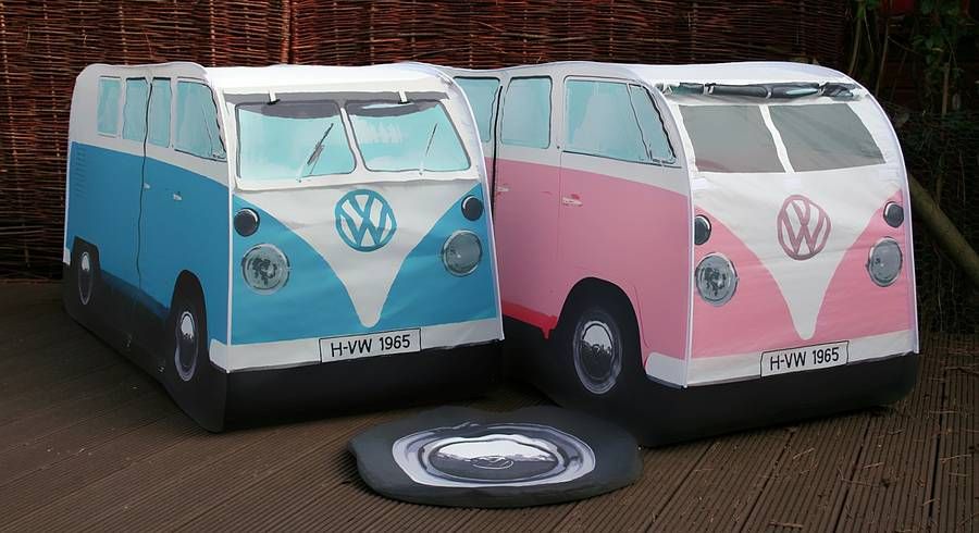 Child's Campervan Popup Tent | Kids VW Volkswagen T1 Camper Van Kids Pop Up