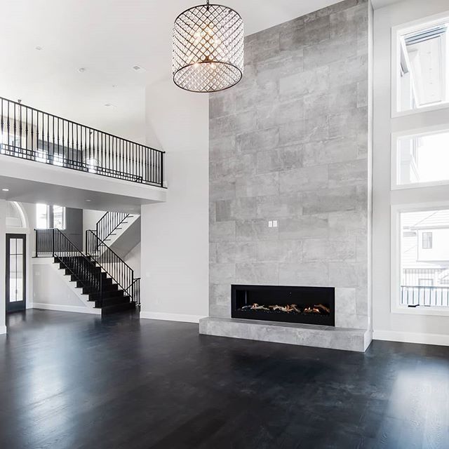 Your Latest Tile Inspo Fireplace tile, Tiled fireplace