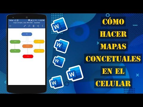 Como Hacer Un Mapa Conceptual En Word Desde El Celular Facil Y Rapido Youtube Mapa Conceptual Mapas Mapa Conseptual