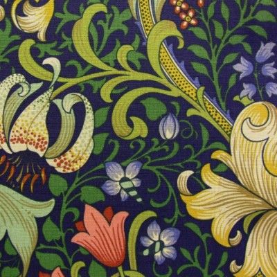 pics Sanderson Golden Lily Fabric golden lily by william morris