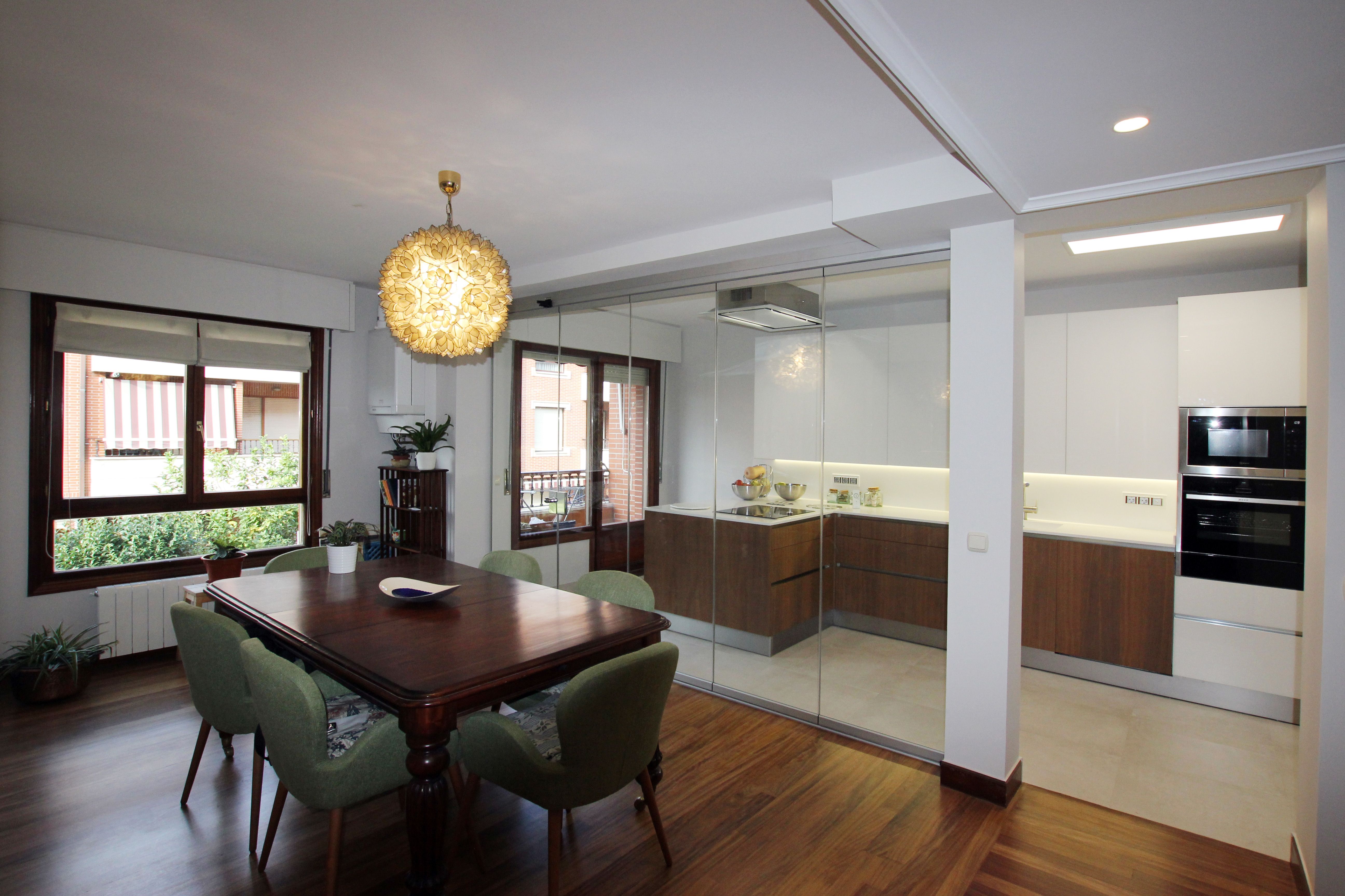 Separaci N Con Cortinas De Cristal Entre Cocina Y Comedor ~ Mamparas De Cristal Para Separar Ambientes Separaci N Con Cortinas De Cristal Entre Cocina Y Comedor ~ Mamparas De Cristal Para Separar Ambientes