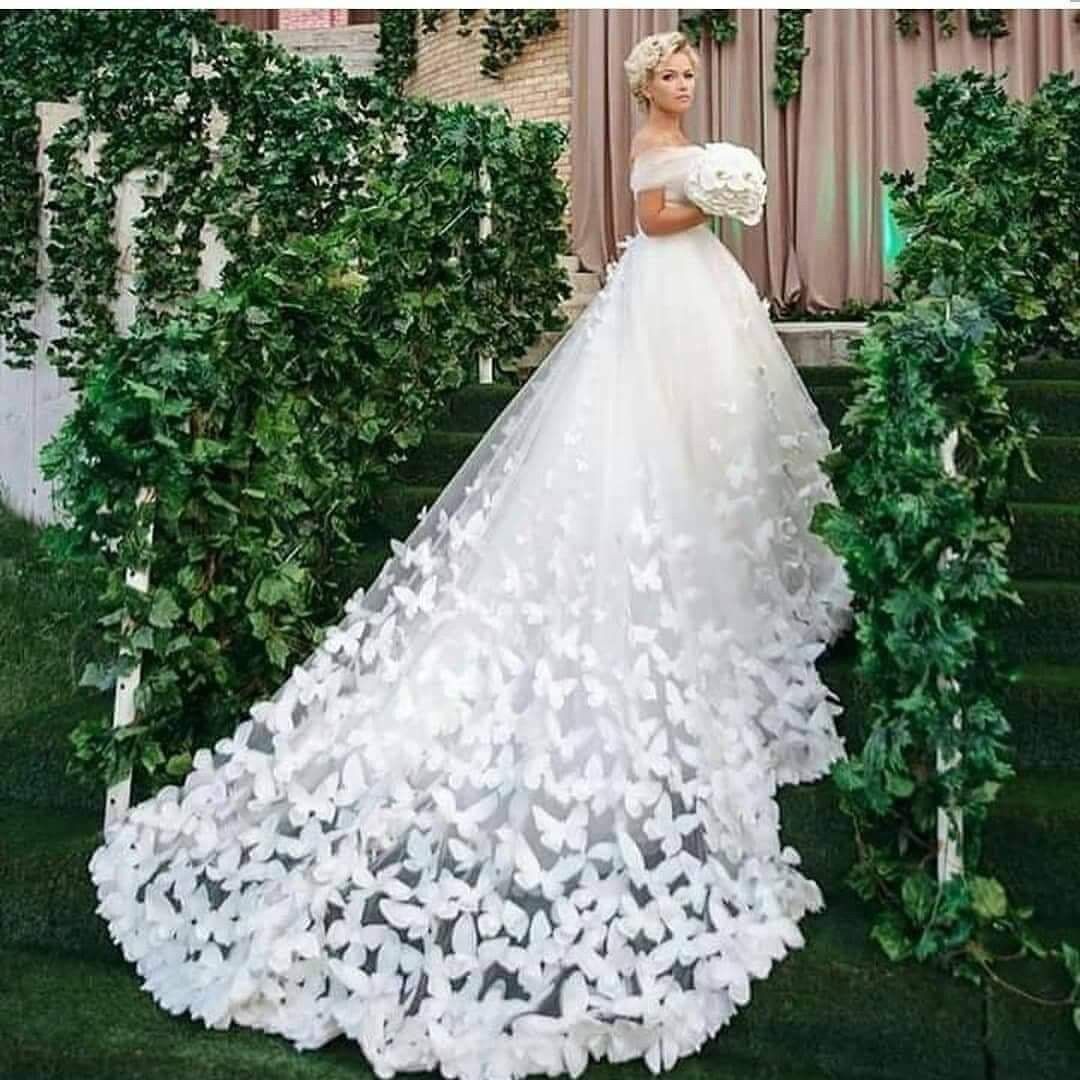Pin by LaTrisha Lanham on Wedding stuff | Wedding dresses, Butterfly