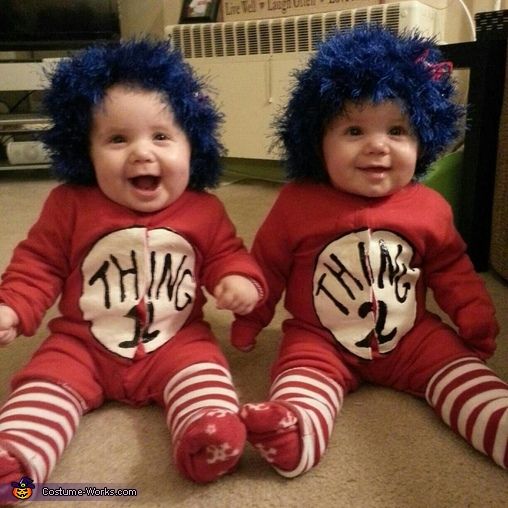 brittany my 7 month old adorable twin sisters peyton and hailey are wearing the costumes the costumes were hand made my my mother and i we used little