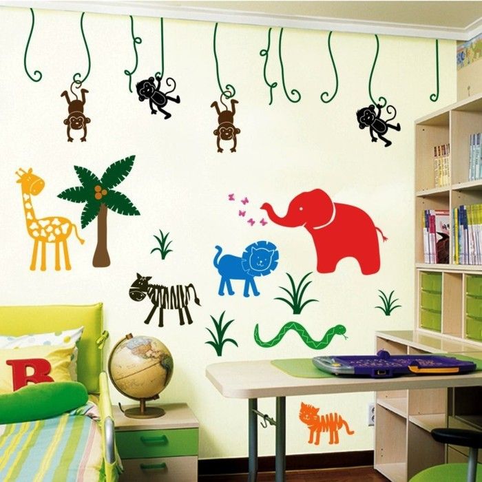 50 Deko Ideen Kinderzimmer - Reichtum an Farben, Motiven und Ideen - wandideen 50 Deko Ideen Kinderzimmer - Reichtum an Farben, Motiven und Ideen - wandideen