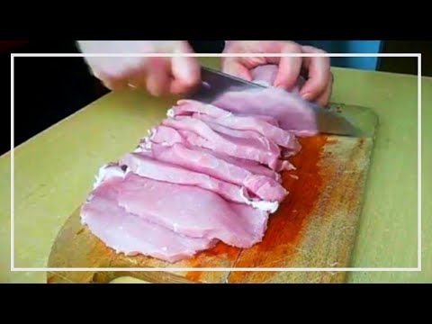 roladki Schabowe z serem - przepis na smaczne danie... - YouTube Tuna, Icing, Fish, Meat, Desserts, Youtube, Juicing, Easy Food Recipes, Salads