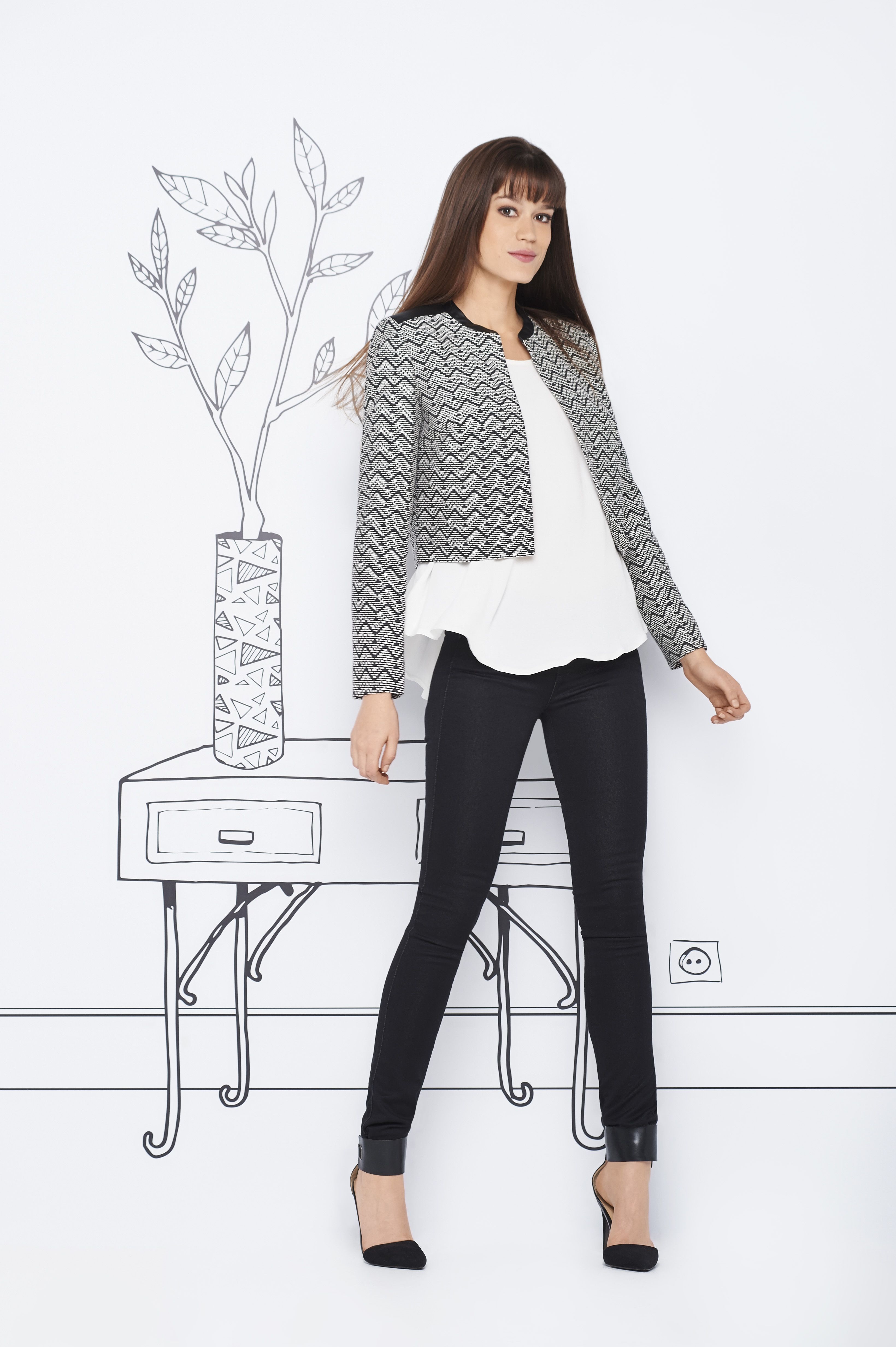 Naf Naf Blazer Casual Donna
