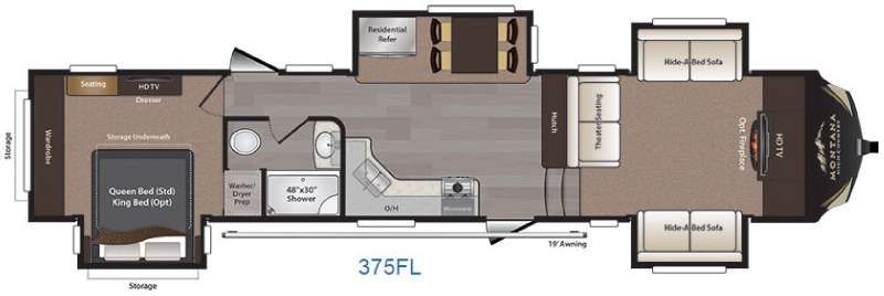 New 2017 Keystone RV Montana High Country 375FL Fifth