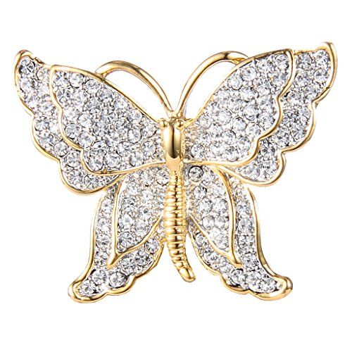 Download EVER FAITH GoldTone Austrian Crystal Dazzling Double Layer ...