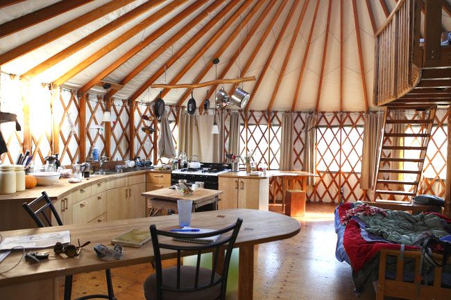At Home At Home Yurt Home Yurt Living Yurt Interior