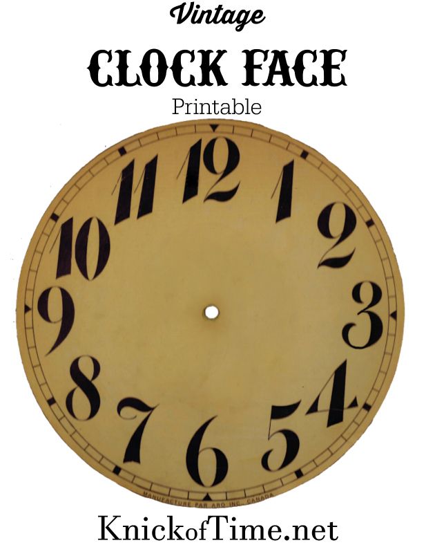 Gutsy image with printable clock faces for crafts Impertinent image within printable clock faces for crafts