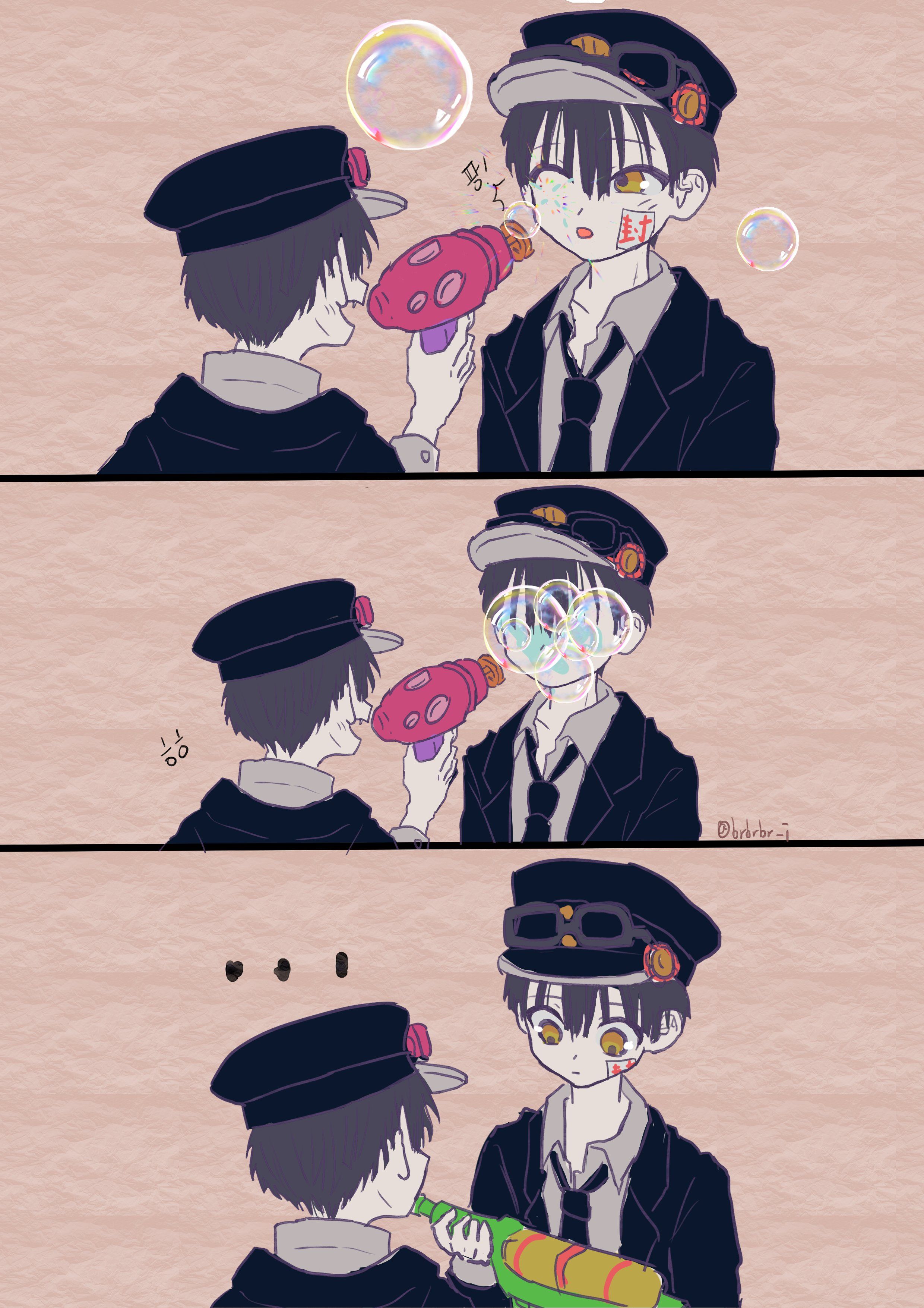 Pin by Liset on jibaku shounen hanako kun | Hanako kun x tsukasa