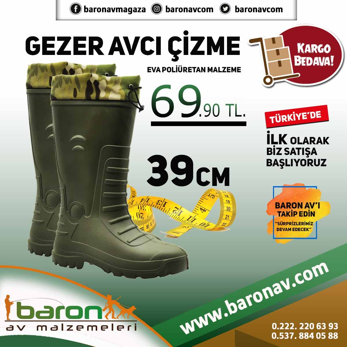 Gezer Avci Cizme 39cm Kargo Bedava Turkiye De Ilk Olarak Biz Satisa Basliyoruz Satin Almak Icin Http Bit Ly 2i2k4mi Ba Cizmeler Avcilar Baron