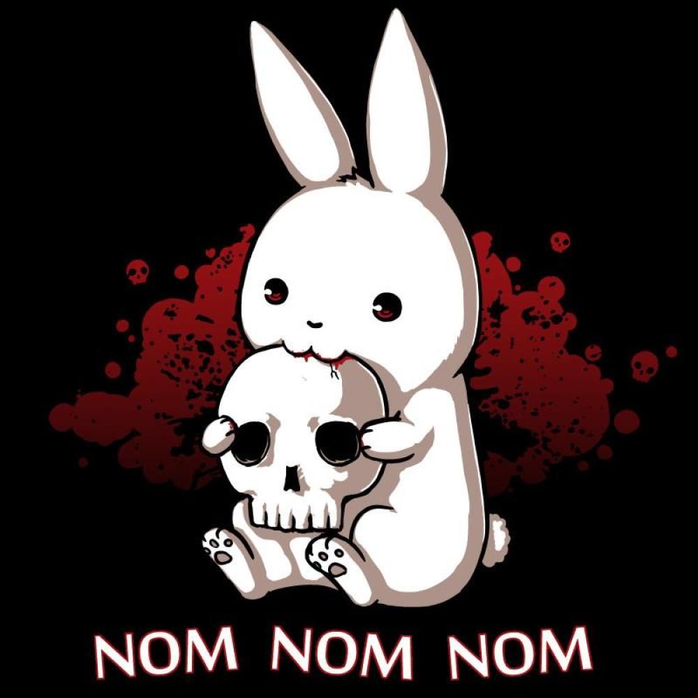 Adorable Monstrosity T Shirt Juniors S Cute Drawings Evil Bunny Cute Cartoon