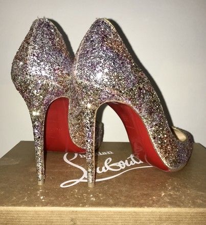 christian louboutin pigalle follies 100 glitter pumps christian louboutin pigalle follies 100 glitter pumps