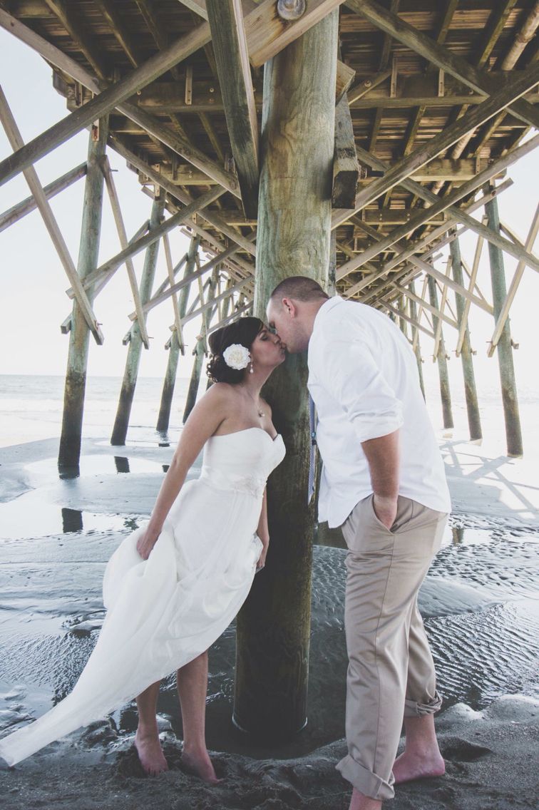 Folly Beach Wedding Tides at Folly Beach Photography Faith Fowler