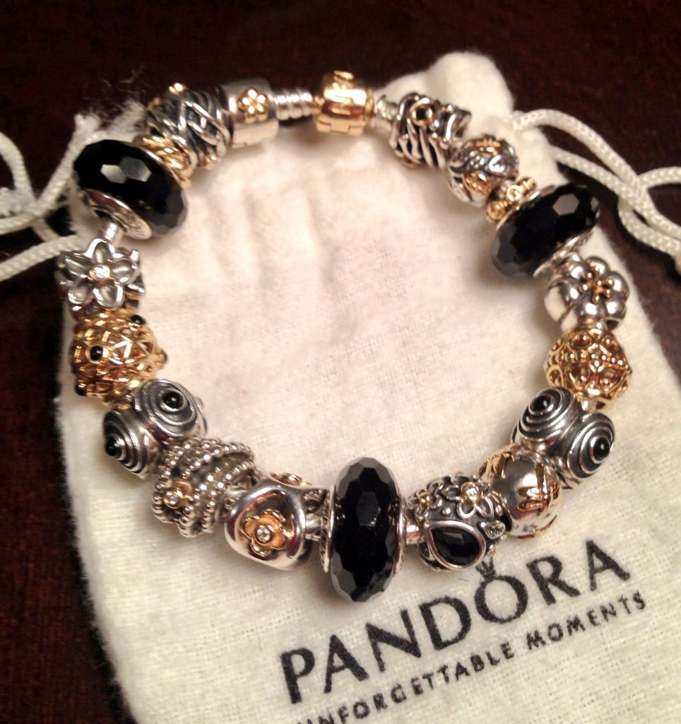 bracelet pandora or argent bracelet pandora or argent