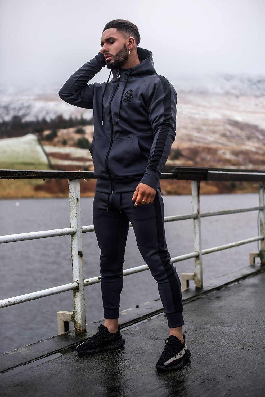 SINNERS ATTIRE POLY TRACKSUIT | Athleisure men, Athleisure fashion ...