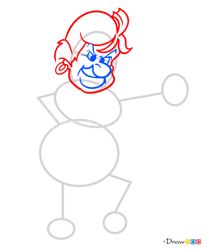 How to Draw Impedimenta, Asterix and Obelix