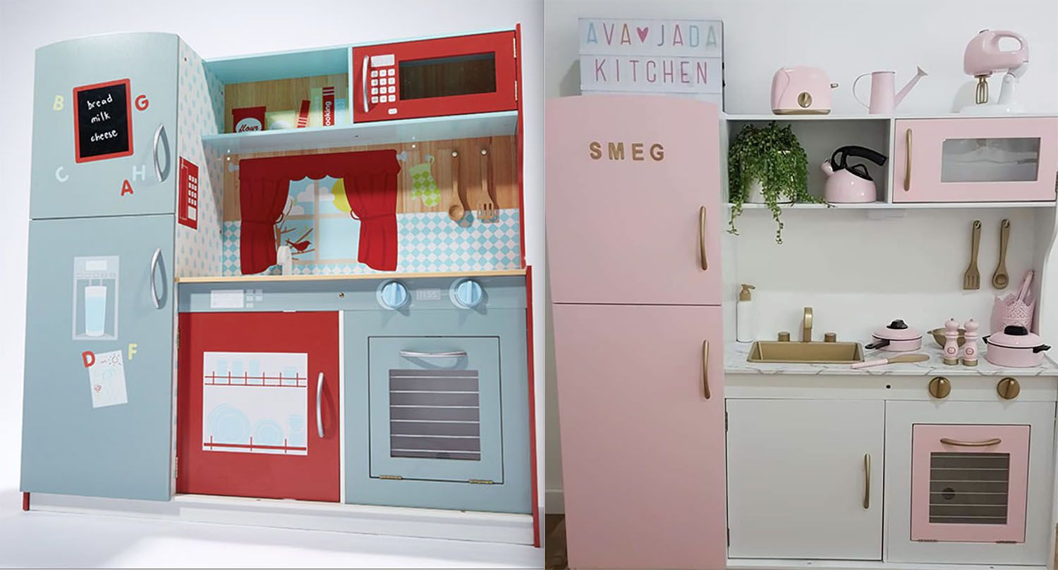 forget the kmart cubby house hack kitchen hacks is hot new trend home kids play modern design caesarstone overhang