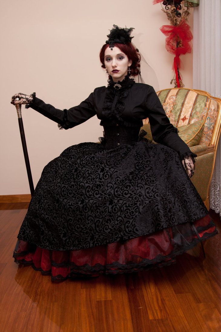 Pin by Arariel M on Beautiful Goth (With images) Victorian fashion