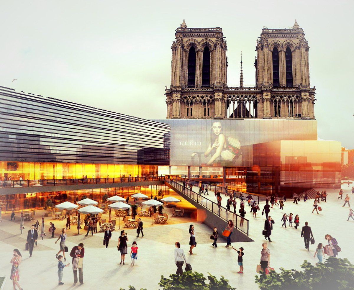 Notre dame restoration