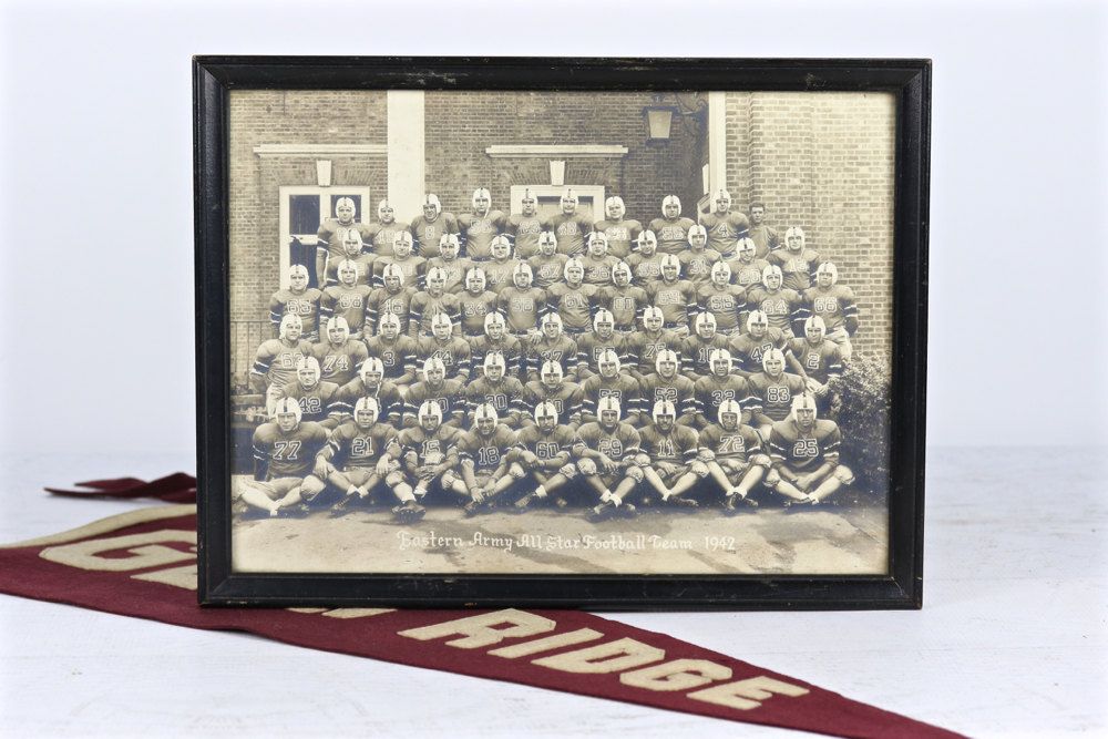 Vintage Football Photo 1942 Eastern Army All Star Team Vintage Football Photo 1942 Eastern Army All Star Team Decor